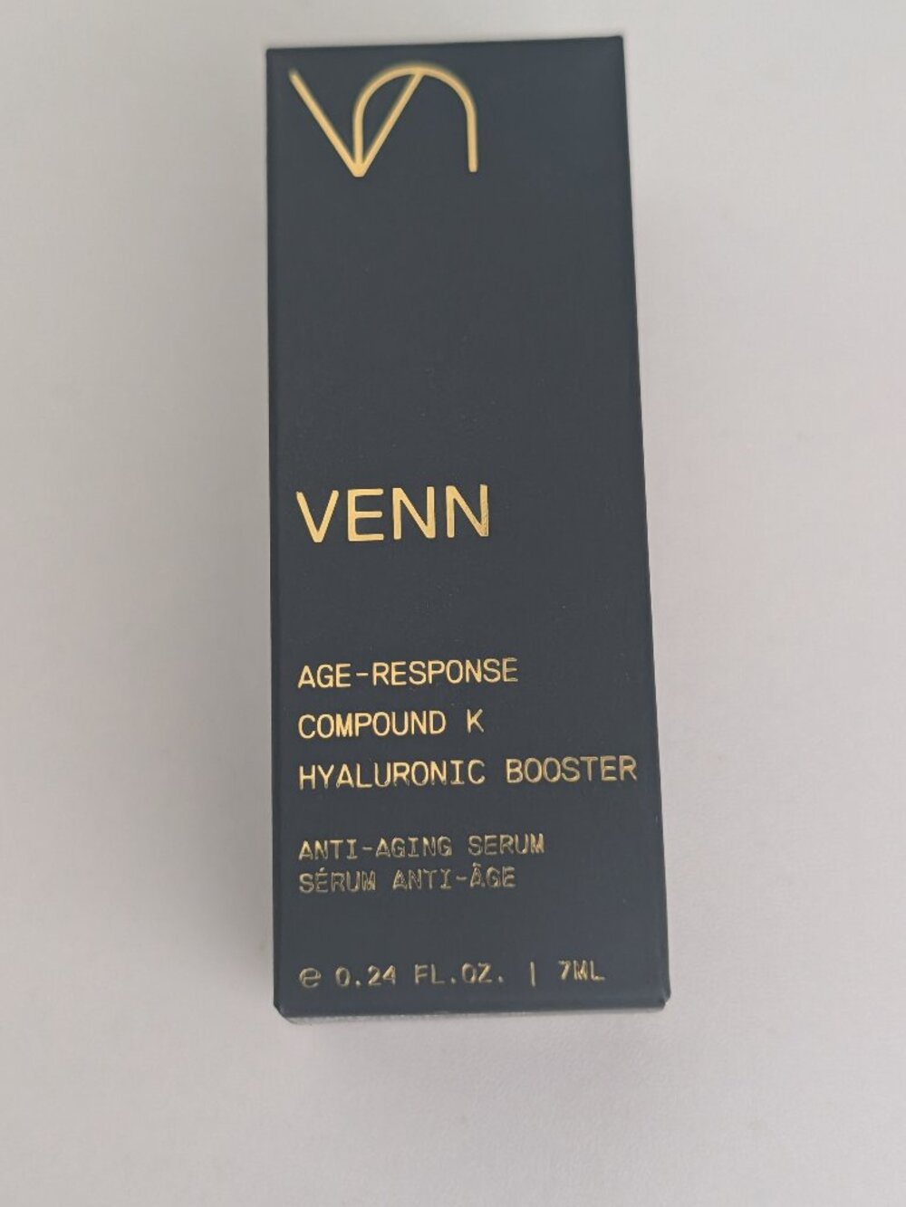Venn Age-Response Compound K Hyaluronic Booster .24oz/7ml SEALED EXP 2028